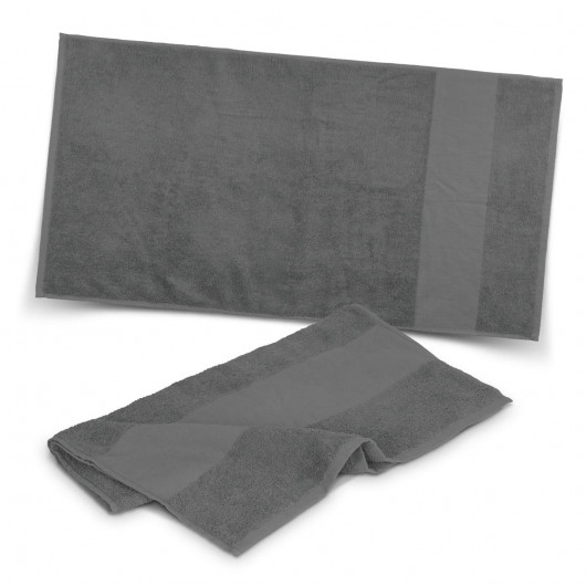 Grey Fit Cotton Sports Towels